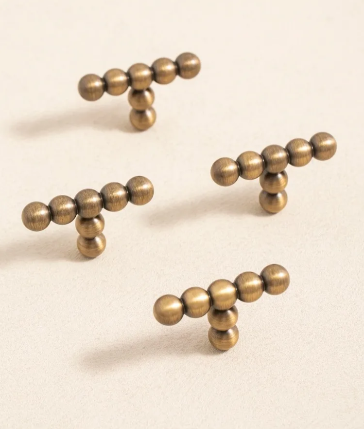 Rust-Resistant Solid Brass Cabinet & Drawer Knob