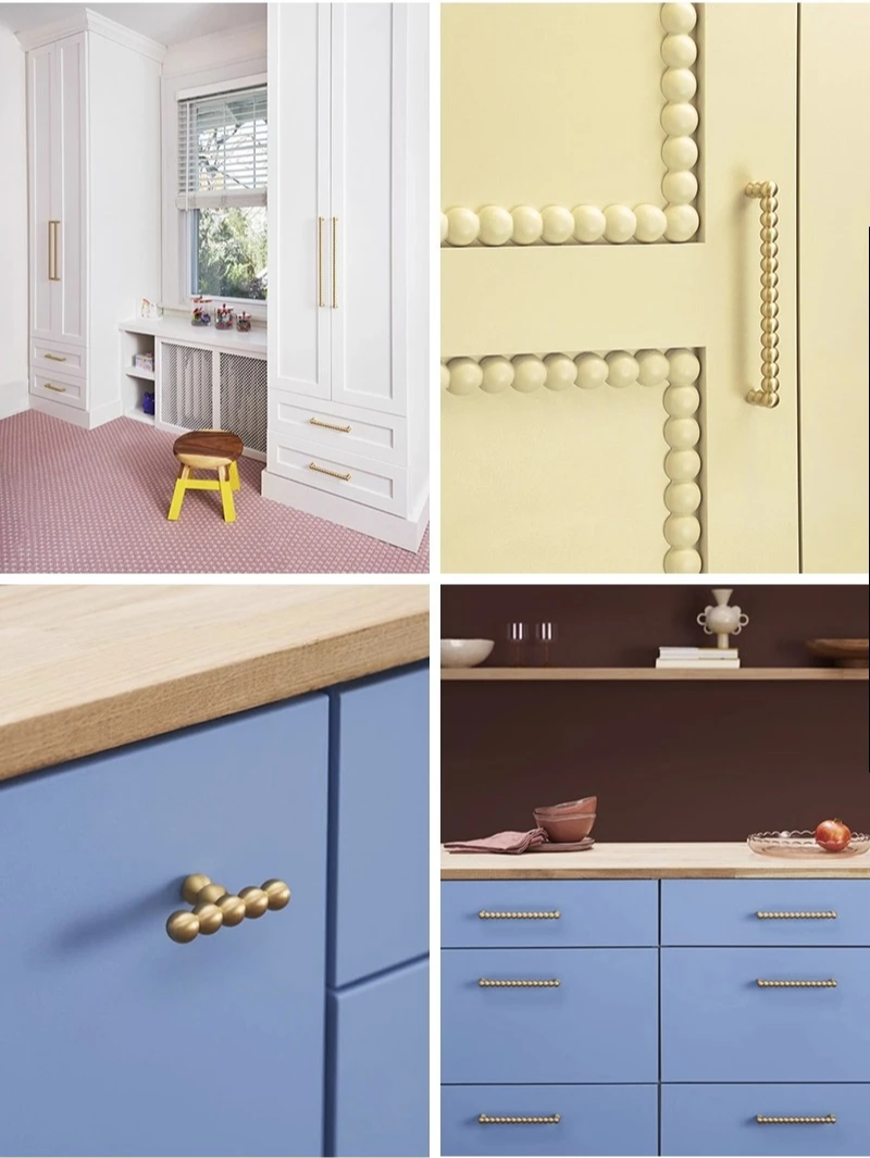 Rust-Resistant Solid Brass Cabinet & Drawer Knob