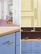 Rust-Resistant Solid Brass Cabinet & Drawer Knob