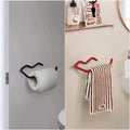 Rust-Resistant Wall-Mount Toilet Paper Holder