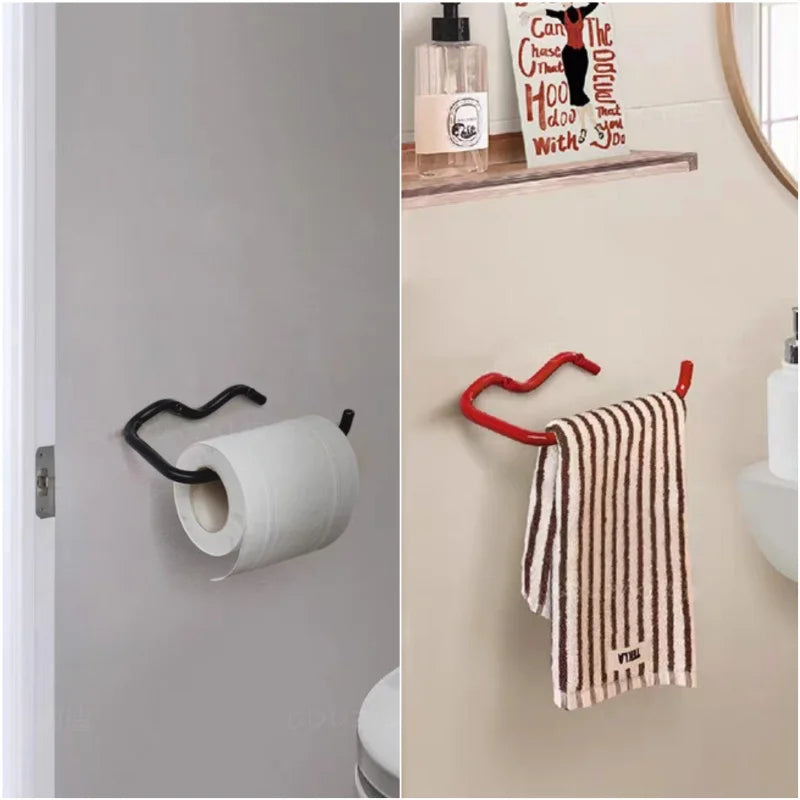 Rust-Resistant Wall-Mount Toilet Paper Holder