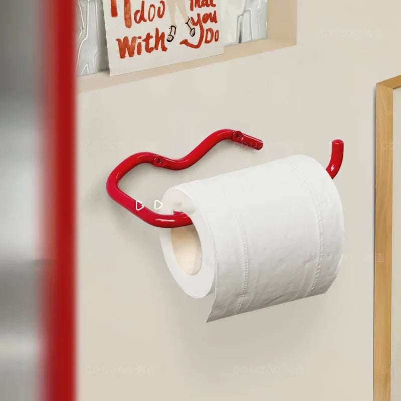 Rust-Resistant Wall-Mount Toilet Paper Holder