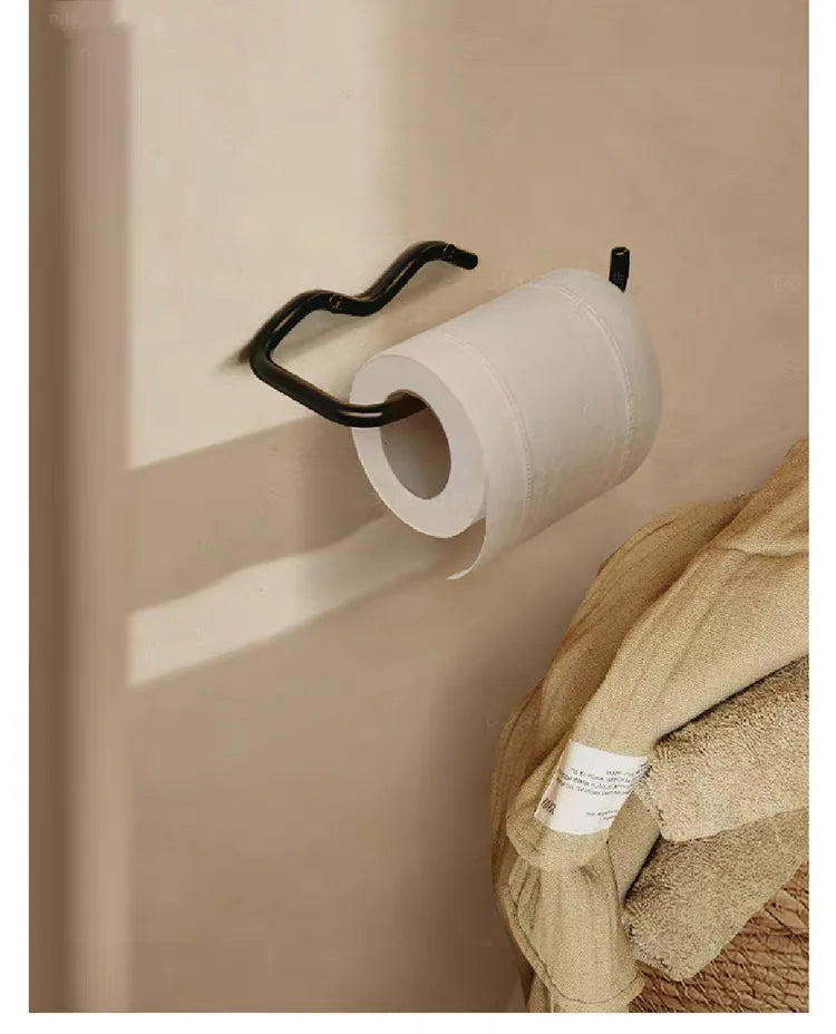 Rust-Resistant Wall-Mount Toilet Paper Holder