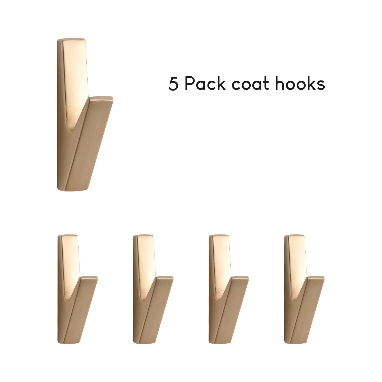 Rust-Resistant Zinc Alloy Wall Hook
