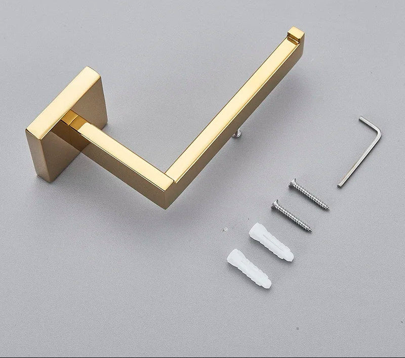 Rustproof 304 Stainless Steel Wall-Mount Toilet Paper Holder