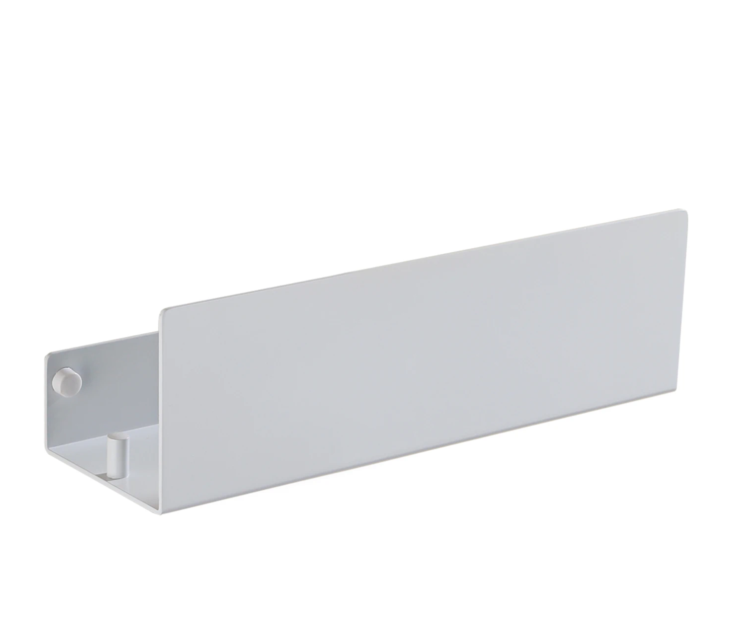 Rustproof Aluminum Space-Saving Wall Shelf Organizer With Hooks