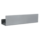 Rustproof Aluminum Space-Saving Wall Shelf Organizer With Hooks