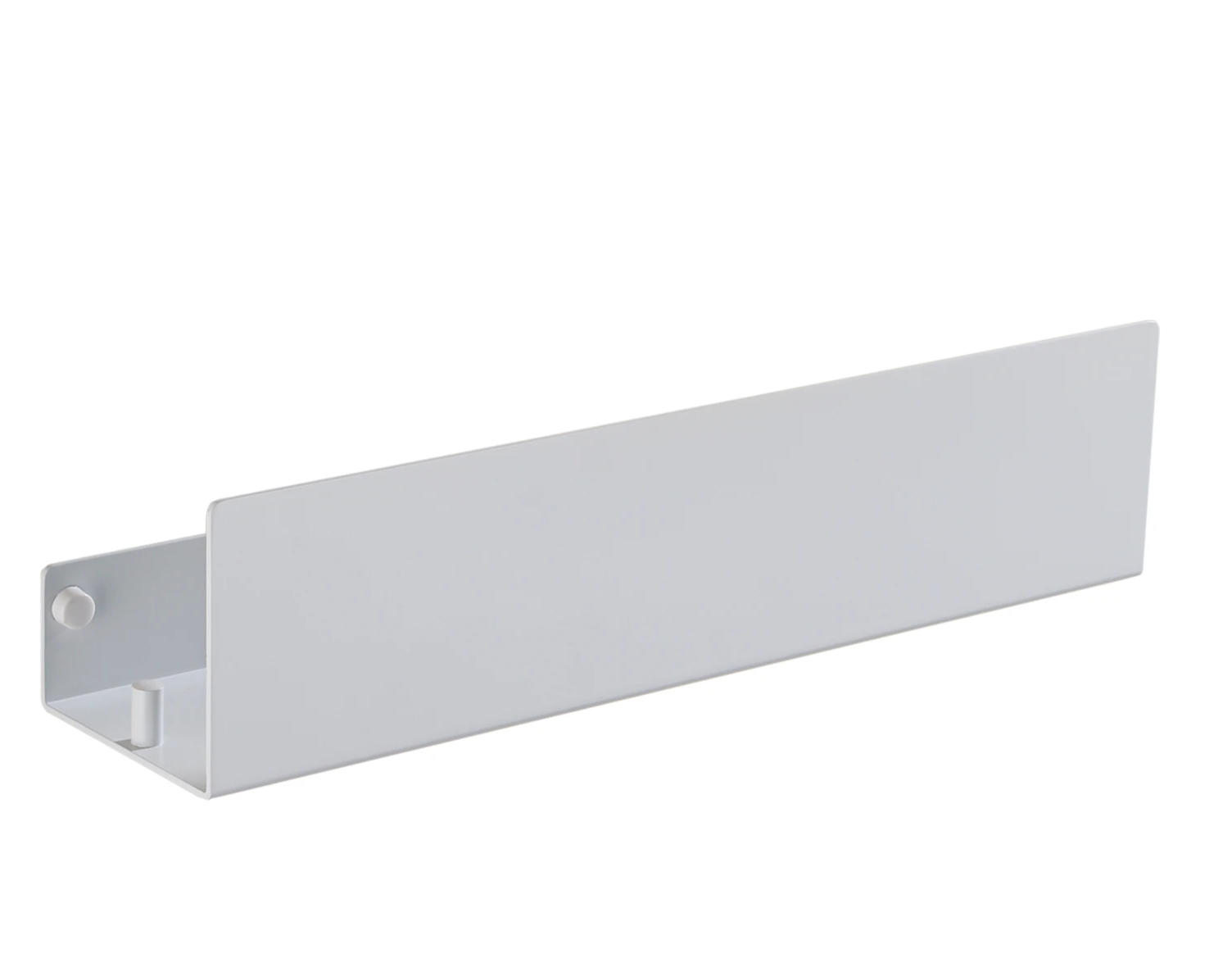 Rustproof Aluminum Space-Saving Wall Shelf Organizer With Hooks