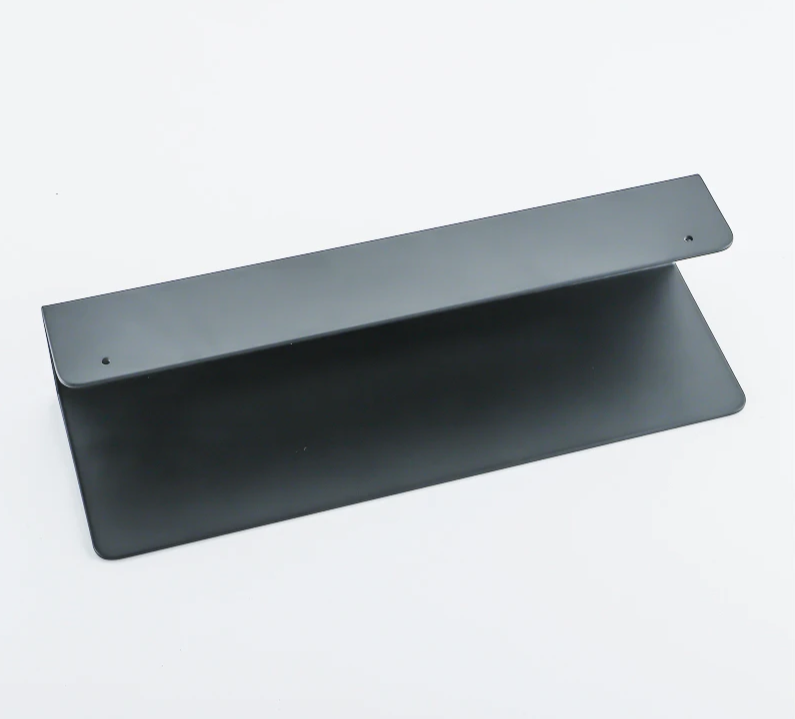 Rustproof Aluminum Space-Saving Wall Shelf Organizer With Hooks