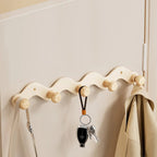 Rustproof Space Aluminium Drill-Mount Wall Hooks