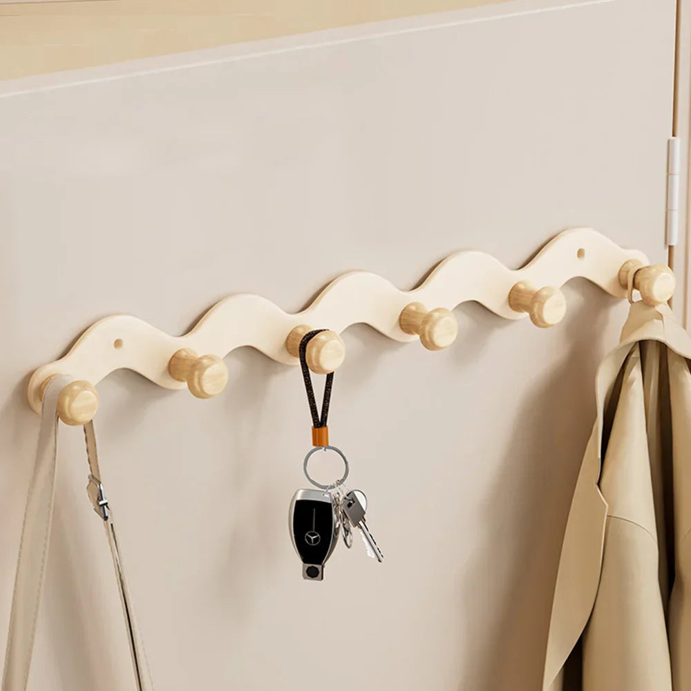 Rustproof Space Aluminium Drill-Mount Wall Hooks