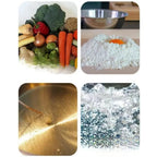 Rustproof Stainless Steel Stackable Mixing Bowls (Set of 5)