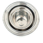 Rustproof Stainless Steel Stackable Mixing Bowls (Set of 5)