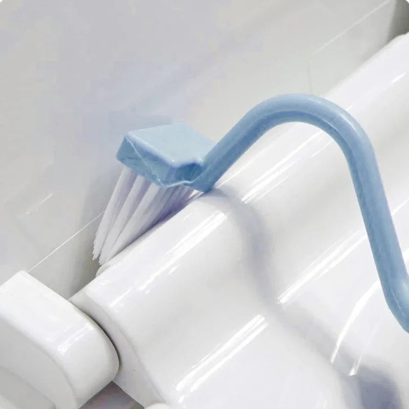 S-Shaped Ergonomic Toilet Brush (Hanging Hook)