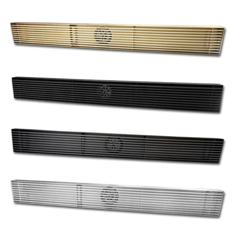 SUS304 Stainless Steel & Anti-Odor Tile-In Linear Shower Drain (600mm)