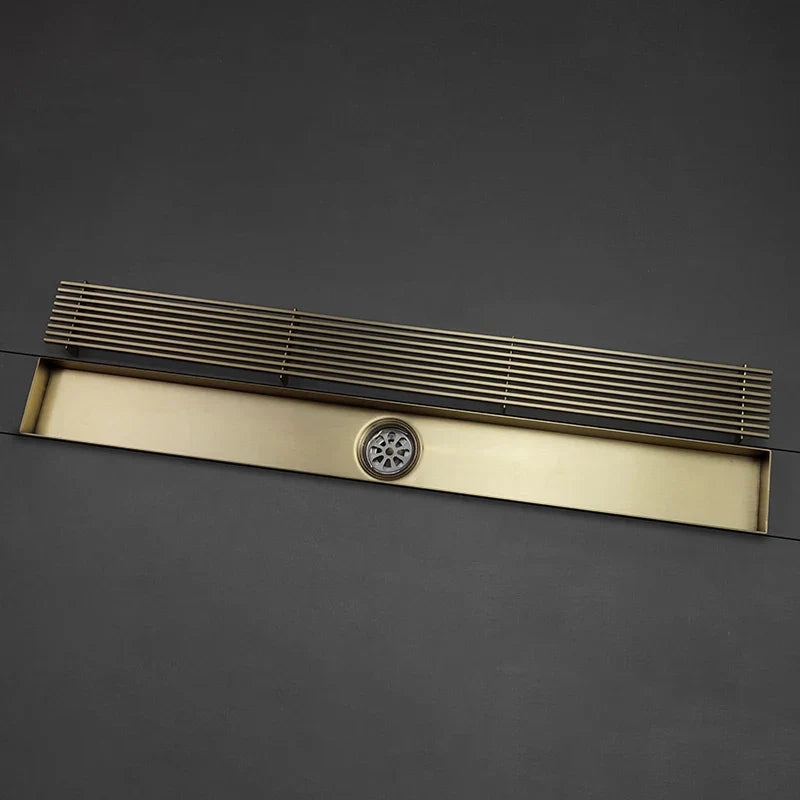 SUS304 Stainless Steel & Anti-Odor Tile-In Linear Shower Drain (600mm)