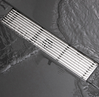 SUS304 Stainless Steel & Anti-Odor Tile-In Linear Shower Drain (600mm)