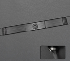 SUS304 Stainless Steel & Anti-Odor Tile-In Linear Shower Drain (600mm)