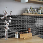 Self-Adhesive Black & White Marble Wall Stickers