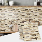 Self-Adhesive Black & White Marble Wall Stickers