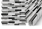 Self-Adhesive Black & White Marble Wall Stickers