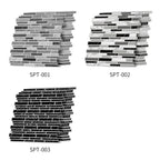 Self-Adhesive Black & White Marble Wall Stickers