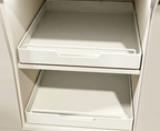 Self-Adhesive Carbon Steel Pull-Out Kitchen Organizer (No-Drill)