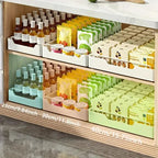 Self-Adhesive Carbon Steel Pull-Out Kitchen Organizer (No-Drill)