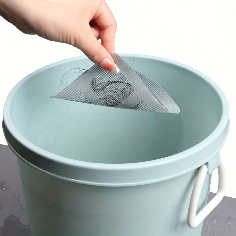 Self-Adhesive Fine Mesh Drain Hair Catcher (4-Inch)