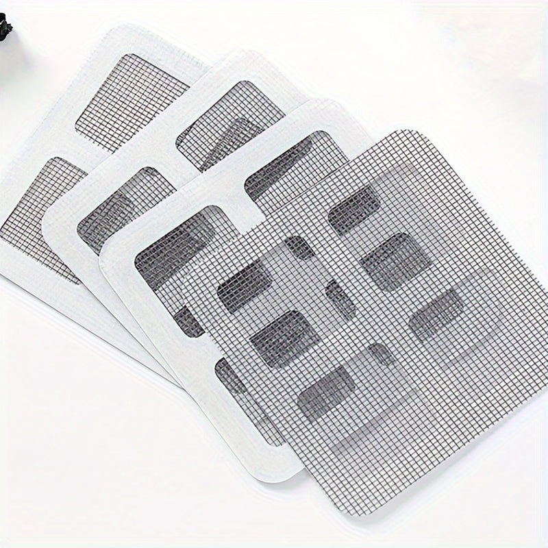 Self-Adhesive Fine Mesh Drain Hair Catcher (4-Inch)