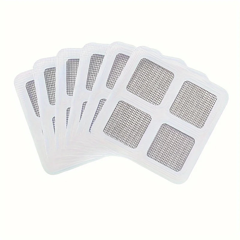 Self-Adhesive Fine Mesh Drain Hair Catcher (4-Inch)