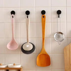 Self-Adhesive No-Drill Silicone Wall Hooks (Set of 5/10)