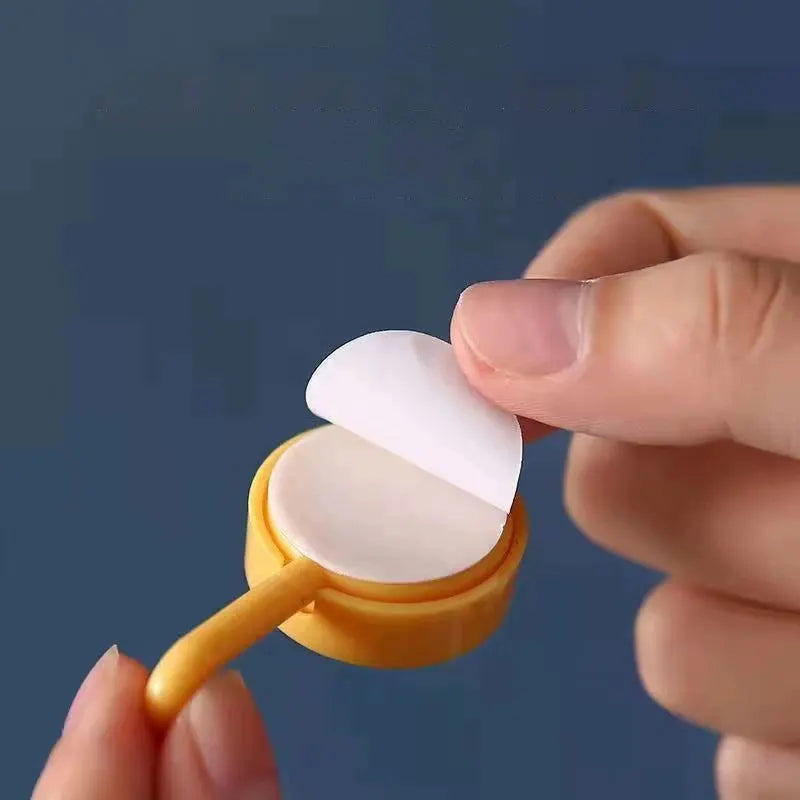 Self-Adhesive No-Drill Silicone Wall Hooks (Set of 5/10)