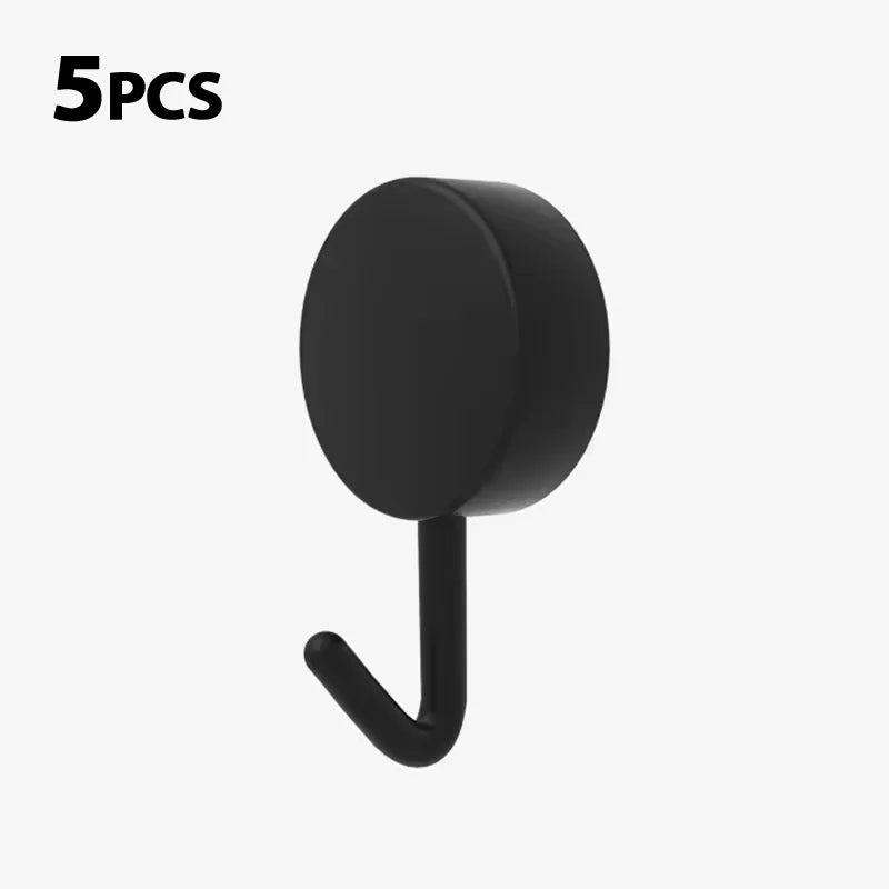 Self-Adhesive No-Drill Silicone Wall Hooks (Set of 5/10)