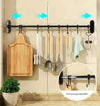Self-Adhesive No-Drill Wall Organizer (Holds Lids & Utensils)