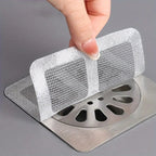 Self-Adhesive Nylon Mesh Drain Hair Catcher (4in Universal Fit)