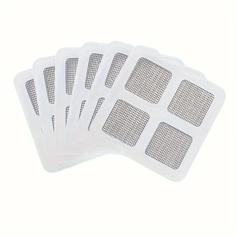 Self-Adhesive Nylon Mesh Drain Hair Catcher (4in Universal Fit)