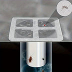 Self-Adhesive Nylon Mesh Drain Hair Catcher (4in Universal Fit)