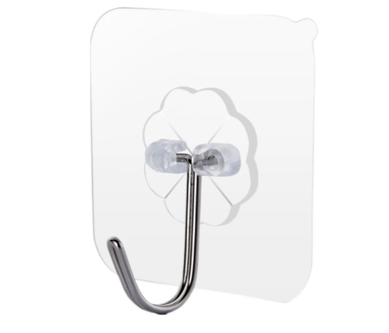 Self-Adhesive Rustproof Stainless Steel Sponge & Brush Holder