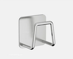 Self-Adhesive Rustproof Stainless Steel Sponge & Brush Holder