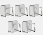 Self-Adhesive Rustproof Stainless Steel Sponge & Brush Holder