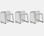 Self-Adhesive Rustproof Stainless Steel Sponge & Brush Holder