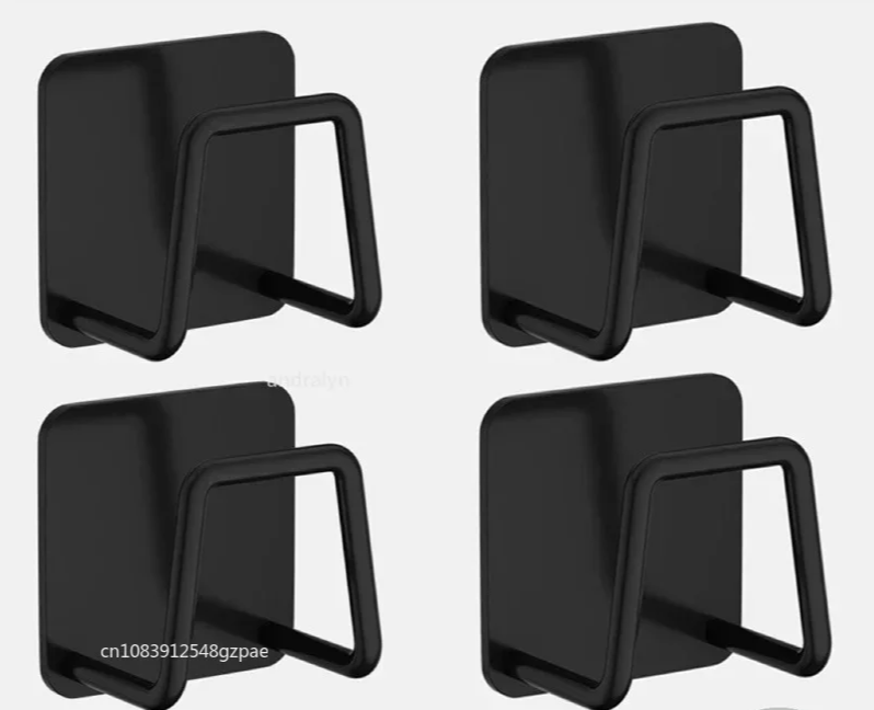 Self-Adhesive Rustproof Stainless Steel Sponge & Brush Holder