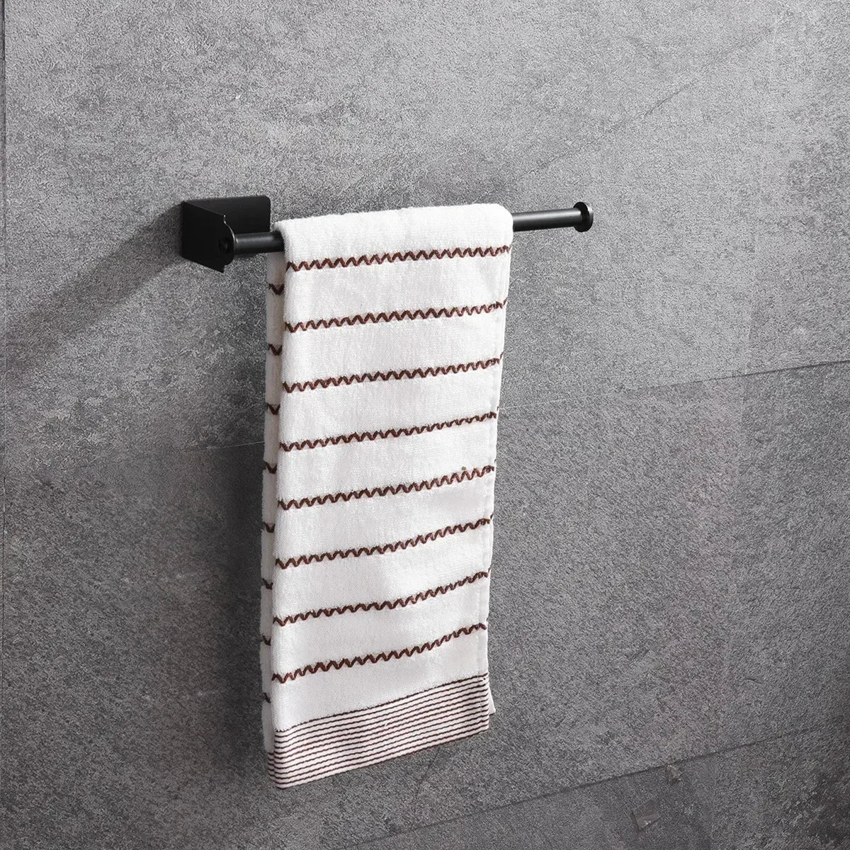 Self-Adhesive Stainless Steel Toilet Paper Holder (Extended Roll)