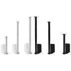 Self-Adhesive Stainless Steel Toilet Paper Holder (Extended Roll)