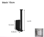 Self-Adhesive Stainless Steel Toilet Paper Holder (Extended Roll)