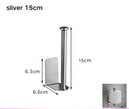 Self-Adhesive Stainless Steel Toilet Paper Holder (Extended Roll)