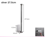 Self-Adhesive Stainless Steel Toilet Paper Holder (Extended Roll)