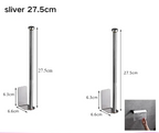 Self-Adhesive Stainless Steel Toilet Paper Holder (Extended Roll)