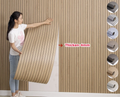 Self-Adhesive Water-Resistant 3D Foam Wall Panel